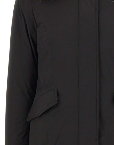 WOOLRICH Parka "Luxury Arctic Raccoon" BLACK Donna 