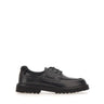 WOOLRICH Stringate in pelle BLACK Uomo 