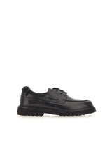 WOOLRICH Stringate in pelle BLACK Uomo 