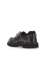 WOOLRICH Stringate in pelle BLACK Uomo 