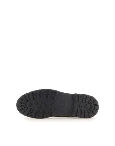 WOOLRICH Stringate in pelle BLACK Uomo 
