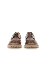 WOOLRICH Stringate in pelle BROWN Uomo 