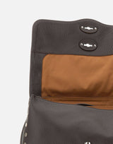 ZANELLATO Borsa a mano "Postina Daily S" BROWN Donna 
