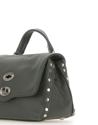 ZANELLATO Borsa a mano "Postina Daily Baby" GREEN Donna 