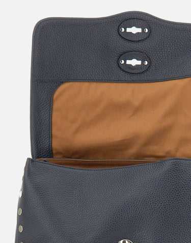 ZANELLATO Borsa "Postina Daily Small" BLUE Donna 