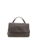 ZANELLATO Borsa a mano "Postina Foulard 70 Small" BROWN Donna 