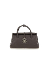 ZANELLATO Borsa a mano "Dotta Small" BROWN Donna 