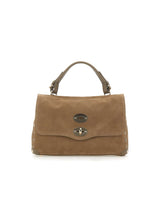 ZANELLATO Borsa a mano "Postina Zashmere Small" BROWN Donna 