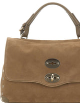 ZANELLATO Borsa a mano "Postina Zashmere Small" BROWN Donna 
