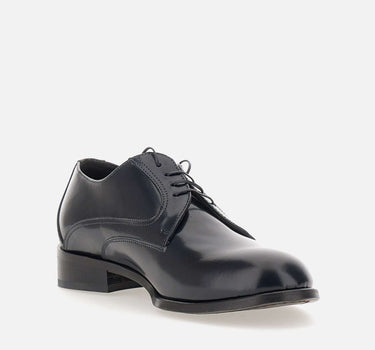 Stringate "CL21" in pelle spazzolata CL21489 BLU DUCA DEGLI ABRUZZI 