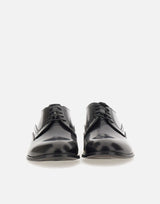 Stringate  "CL21" in pelle spazzolata CL21489 NERO DUCA DEGLI ABRUZZI 