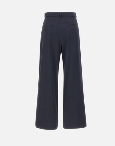 'S MAX MARA Pantaloni "Siri" BLUE Donna 
