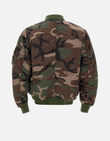 "MA-1 Base Flight Bomber Jacket" 756111C 408 ALPHA INDUSTRIES ULTRAVIOLET 