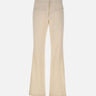 Pantaloni "Heritage Fluid Bootcut" 325CPA427PL0159 NATURAL COURREGES 