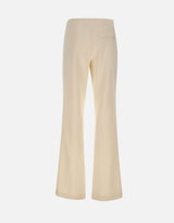 Pantaloni "Heritage Fluid Bootcut" 325CPA427PL0159 NATURAL COURREGES 