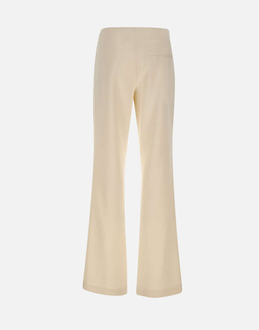 Pantaloni "Heritage Fluid Bootcut" 325CPA427PL0159 NATURAL COURREGES 
