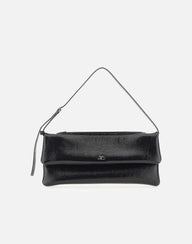 "Cuff Leather clutch" 425GSA202CR0043 BLACK COURREGES 