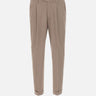 Pantalone con pinces DVR47CH1007 0575 DEVORE 