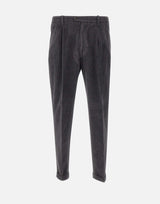 DEVORE Pantalone maxi costine GREY Uomo 