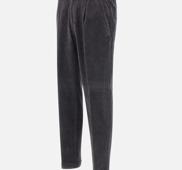 DEVORE Pantalone maxi costine GREY Uomo 