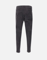 DEVORE Pantalone maxi costine GREY Uomo 