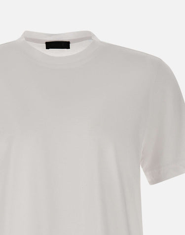 T-shirt in cotone Supima DK97924 BIANCO DIKTAT 