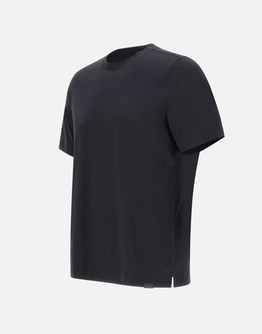 T-shirt in cotone Supima DK97924 NERO DIKTAT 