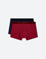 Set 2 Pack boxers in jersey di cotone organico EM000253 AF15005M5059 EMPORIO ARMANI 