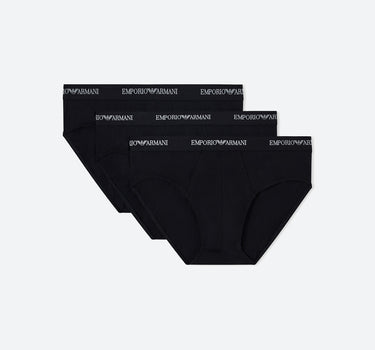 Set tre slip in cotone stretch EM000258 AF14132MC061 EMPORIO ARMANI 