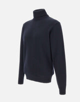 FILIPPO DE LAURENTIIS Dolcevita in lana merino BLUE Uomo 
