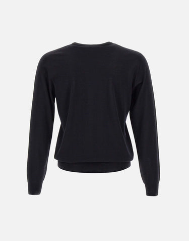 FILIPPO DE LAURENTIIS Pullover in lana merino BLUE Uomo 