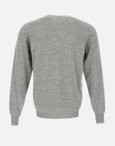 FILIPPO DE LAURENTIIS Maglia in lana GREY Uomo 