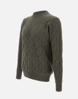 Maglia in cashmere e lana intrecciata GC3ML WC7T580 FILIPPO DE LAURENTIIS 