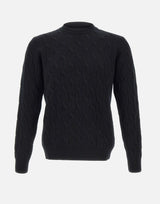 Maglia in cashmere e lana intrecciata GC3ML WC7T990 FILIPPO DE LAURENTIIS 