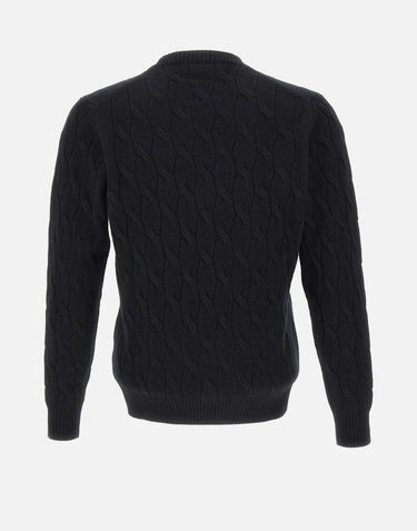 Maglia in cashmere e lana intrecciata GC3ML WC7T990 FILIPPO DE LAURENTIIS 