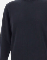 FILIPPO DE LAURENTIIS Maglia in fine lana merino BLUE Uomo 
