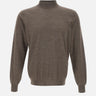FILIPPO DE LAURENTIIS Maglia in lana BROWN Uomo 