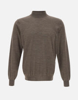 FILIPPO DE LAURENTIIS Maglia in lana BROWN Uomo 