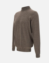 FILIPPO DE LAURENTIIS Maglia in lana BROWN Uomo 