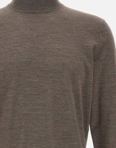 FILIPPO DE LAURENTIIS Maglia in lana BROWN Uomo 