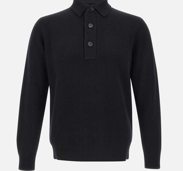 Polo in maglia di lana e cashmere PL3ML WC7R990 FILIPPO DE LAURENTIIS 