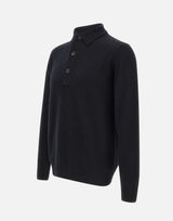 Polo in maglia di lana e cashmere PL3ML WC7R990 FILIPPO DE LAURENTIIS 