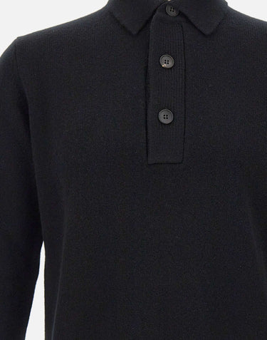 Polo in maglia di lana e cashmere PL3ML WC7R990 FILIPPO DE LAURENTIIS 