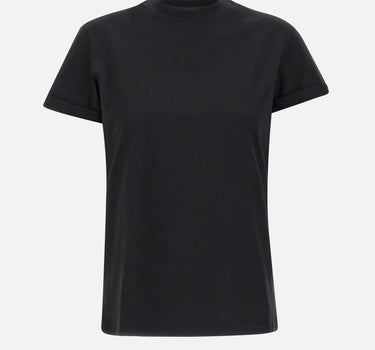 GOLDEN GOOSE T-shirt in cotone BLACK Donna 