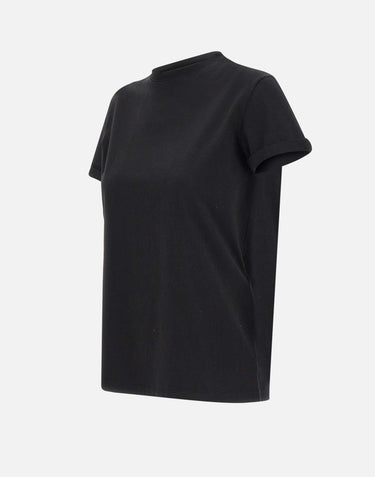 GOLDEN GOOSE T-shirt in cotone BLACK Donna 