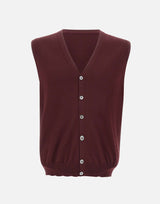 Cardigan in lana merino 58182 14296291 GRAN SASSO 