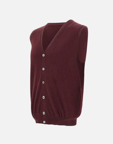 Cardigan in lana merino 58182 14296291 GRAN SASSO 