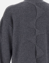 Maglia "Cropped Spiral Knit" M07063 DGY05 HELIOT EMIL 