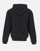 Felpa "Fulgens Hoodie" M08081 BLK01 HELIOT EMIL 