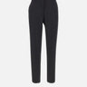 KAOS Pantaloni in crepe BLACK Donna 